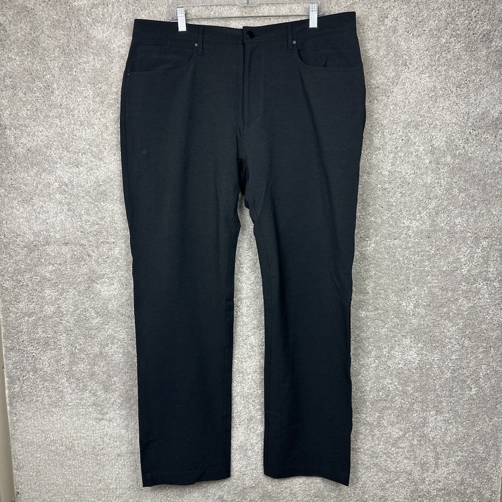 Proof 72 Hour Merino Wool Blend Straight Size 38x34 Black Pants